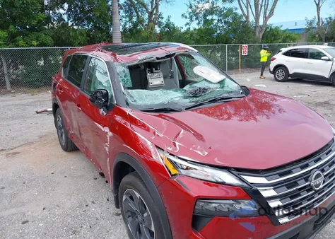 2025 Nissan Rogue Sv Fwd from USA, damaged, VIN 5N1BT3BA3SC853433